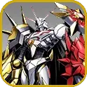 CresGarurumon evolves into Omegamon Alter-S